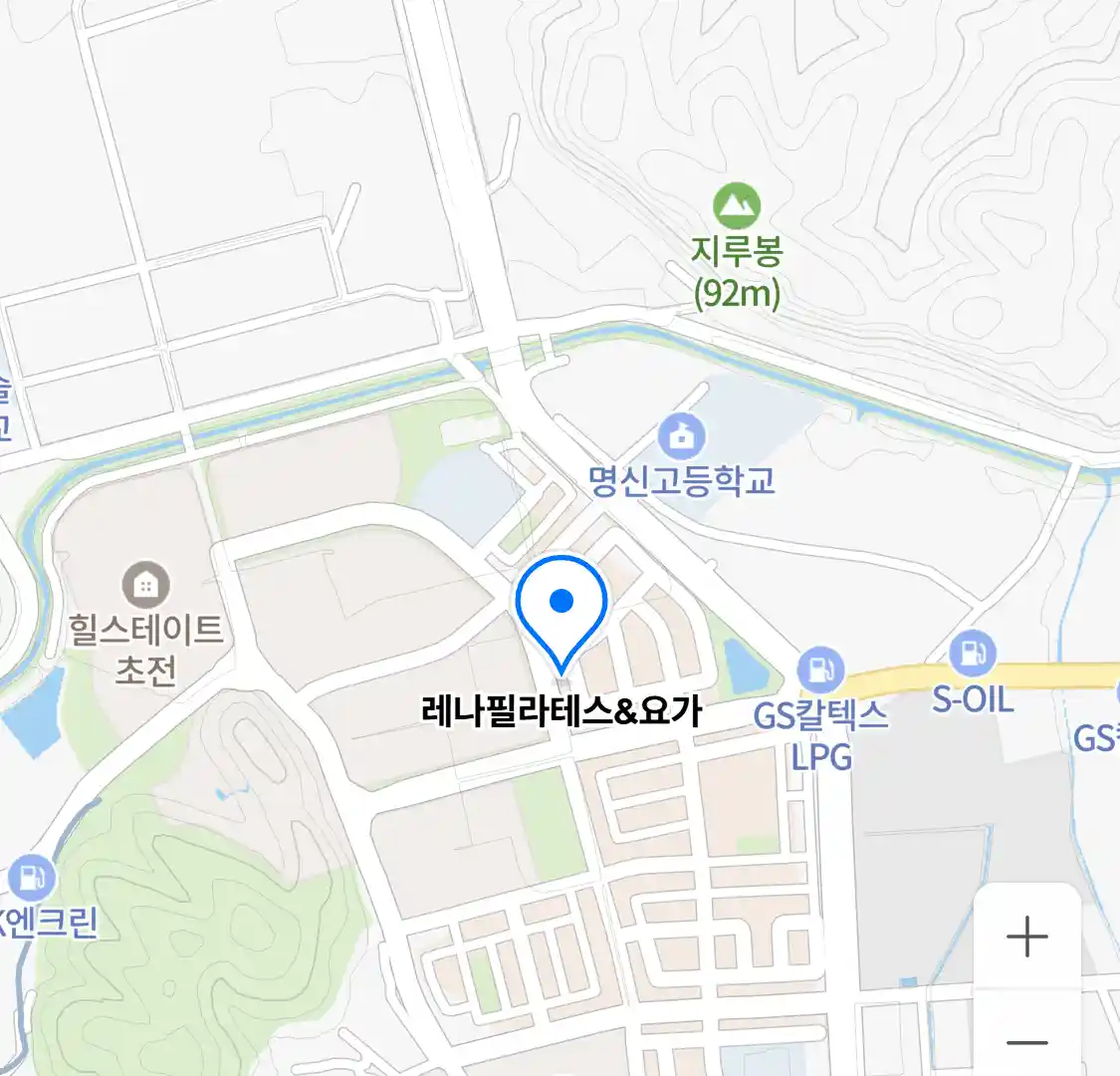 레나필라테스&요가 위치