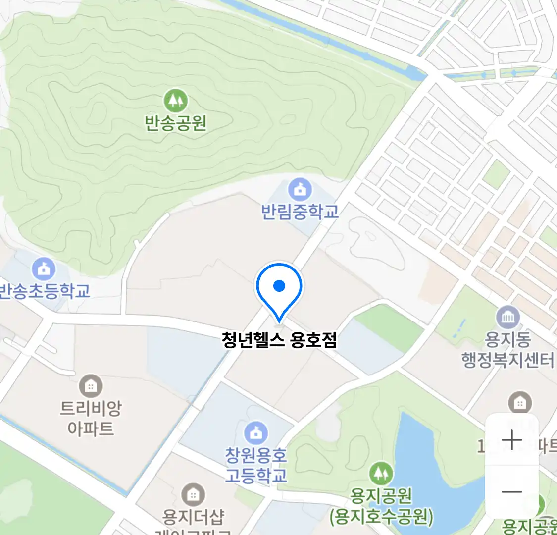 청년헬스 용호점 위치