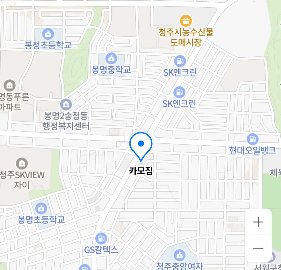 카모짐 위치