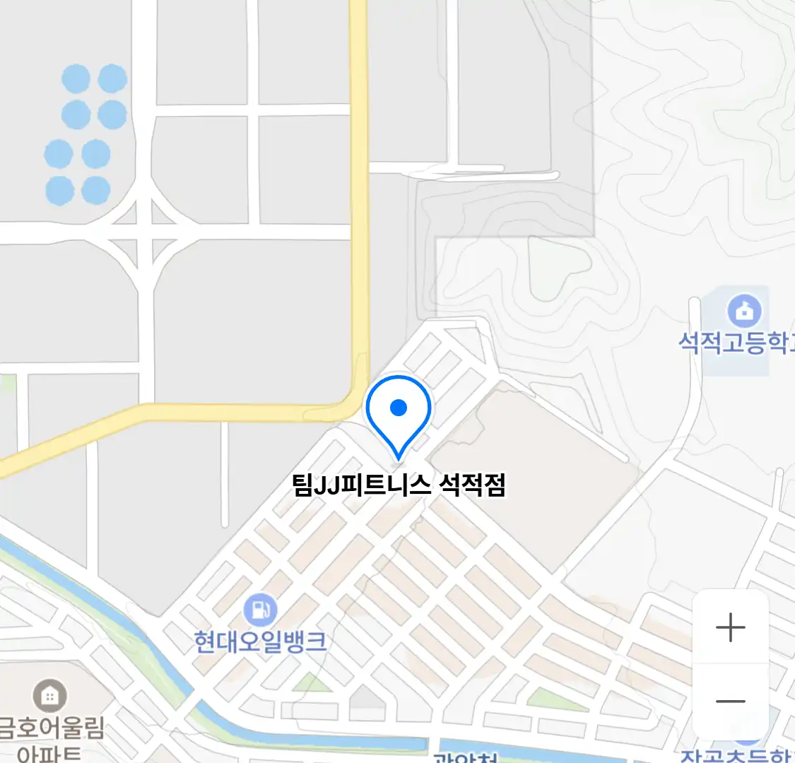 팀JJ피트니스 석적점 위치