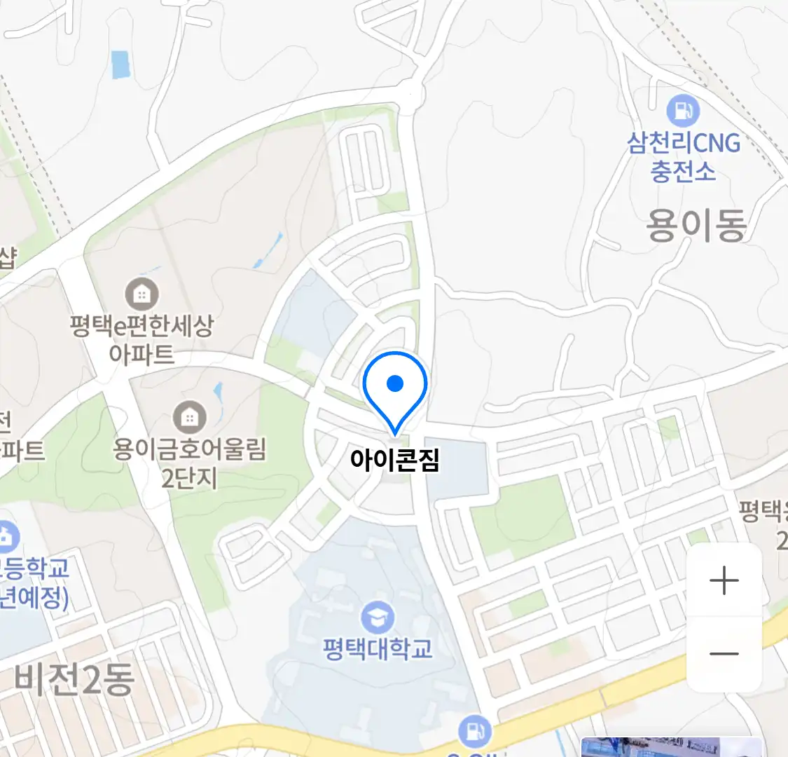 아이콘짐 위치