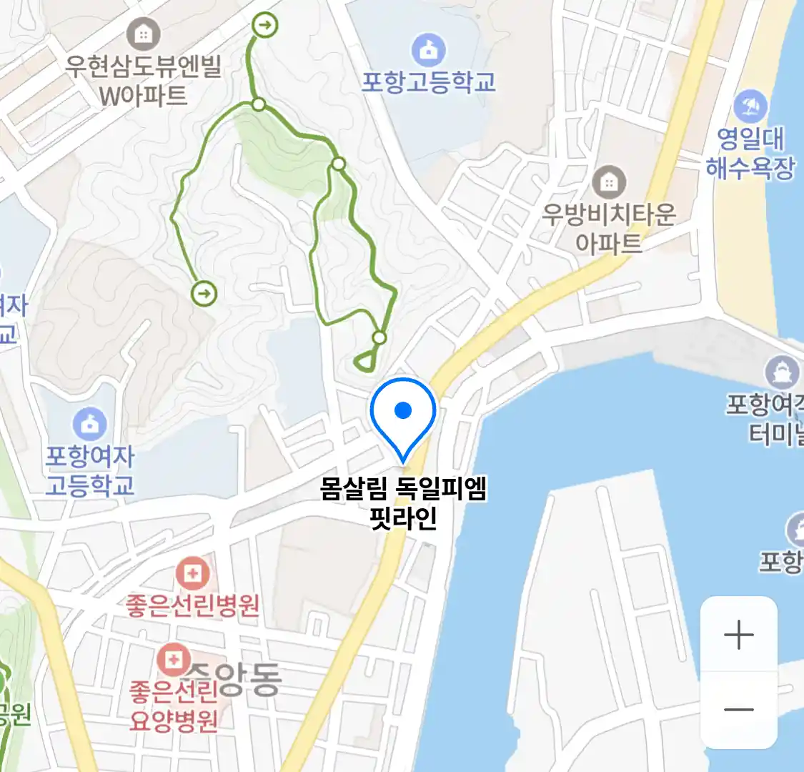 몸살림 독일피엠 핏라인