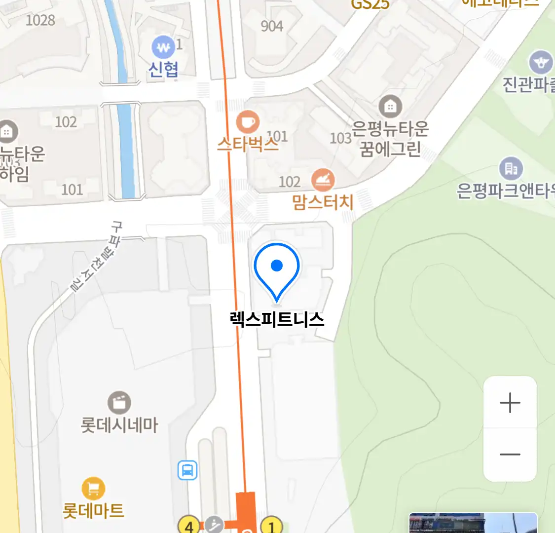 렉스피트니스 위치