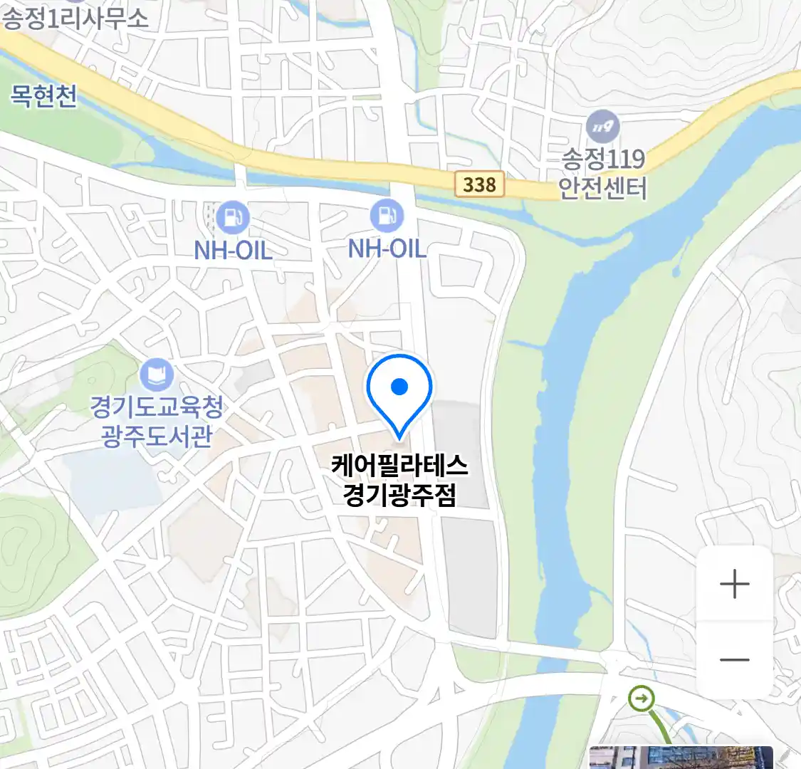 케어필라테스 경기광주점 위치
