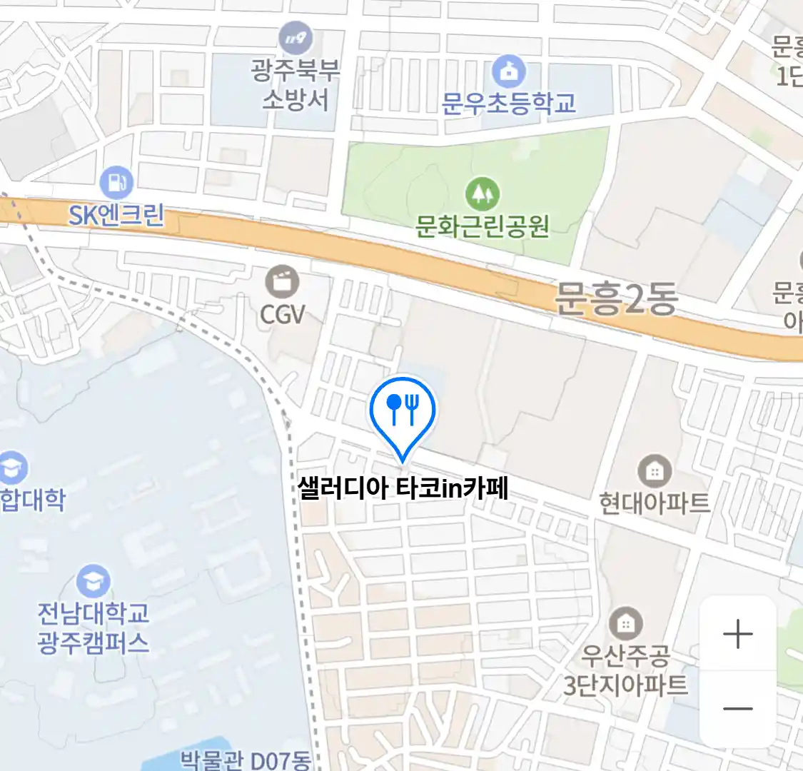 샐러디아 타코in카페