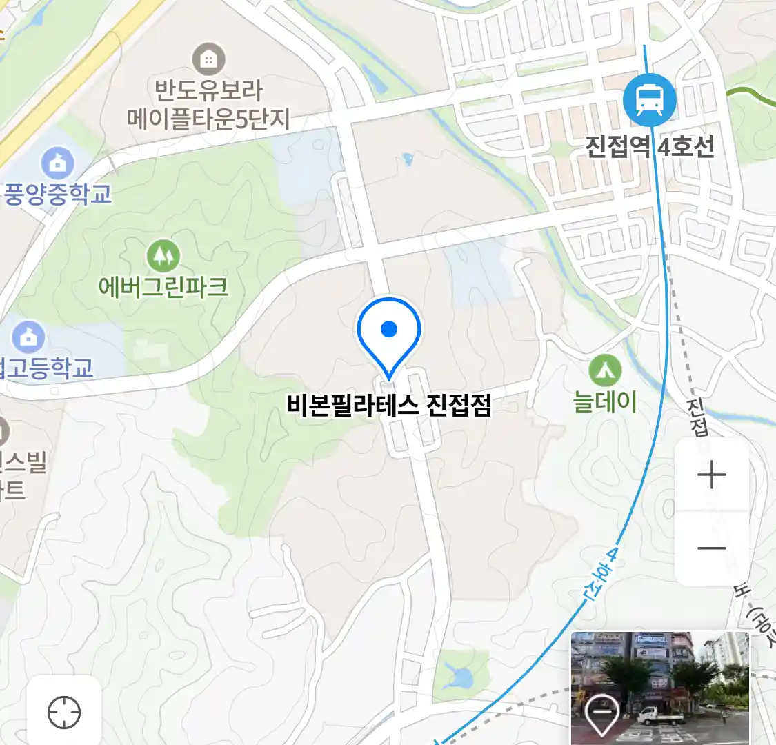 비본필라테스 진접점 위치