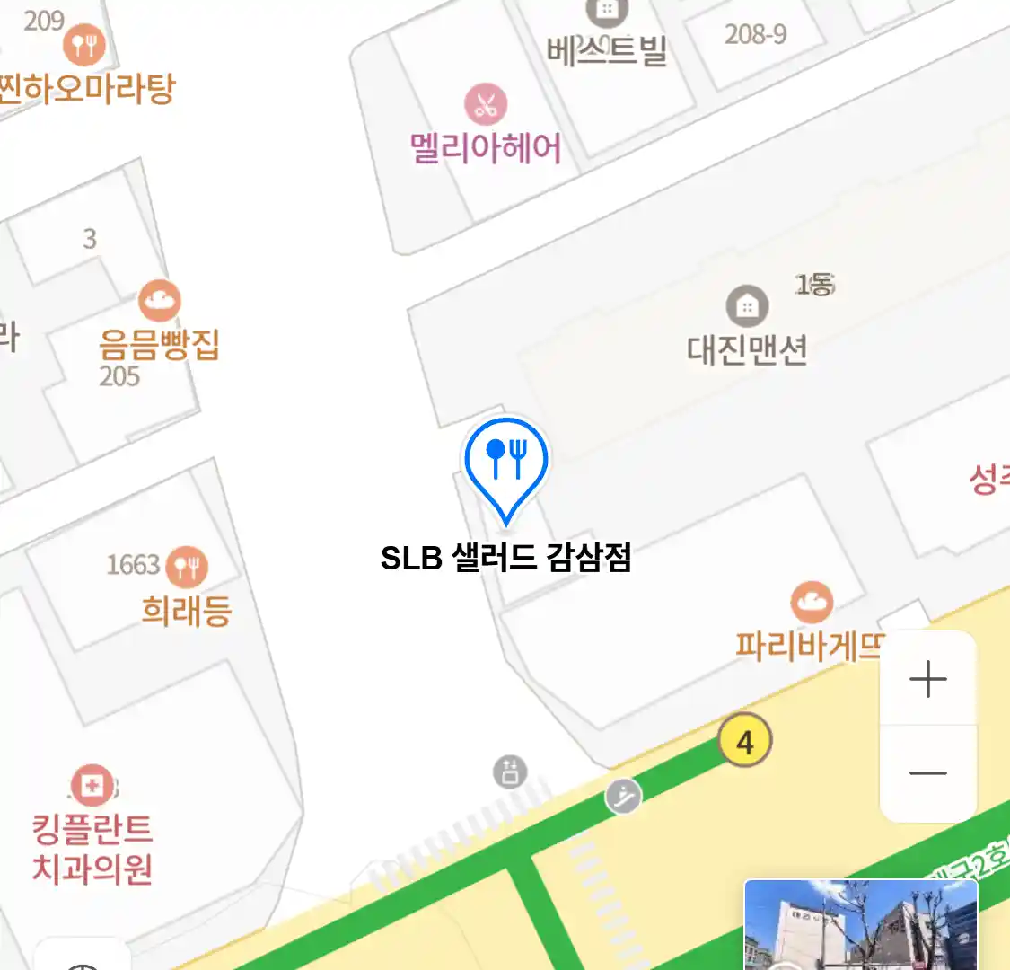 SLB 샐러드 감삼점