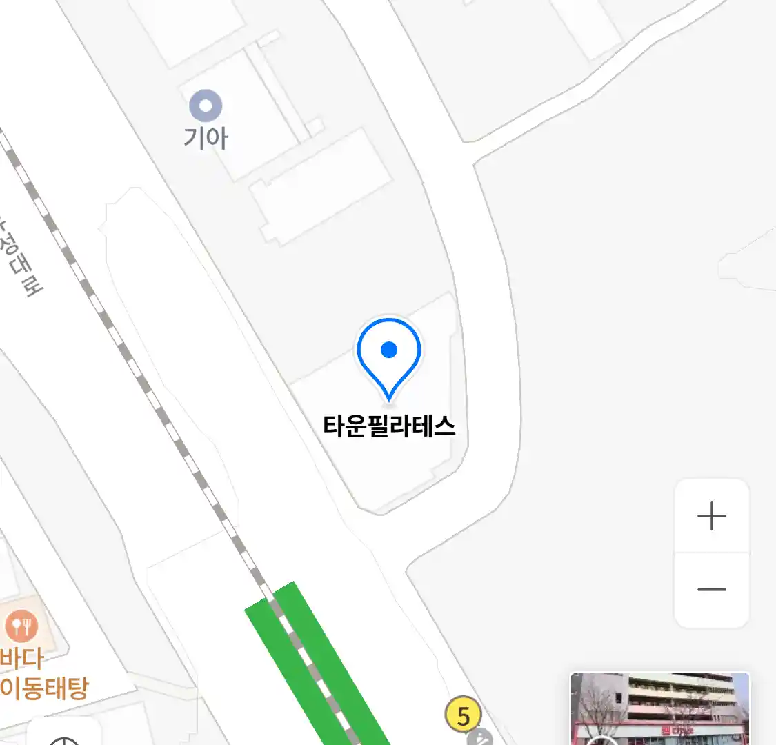 타운필라테스 위치