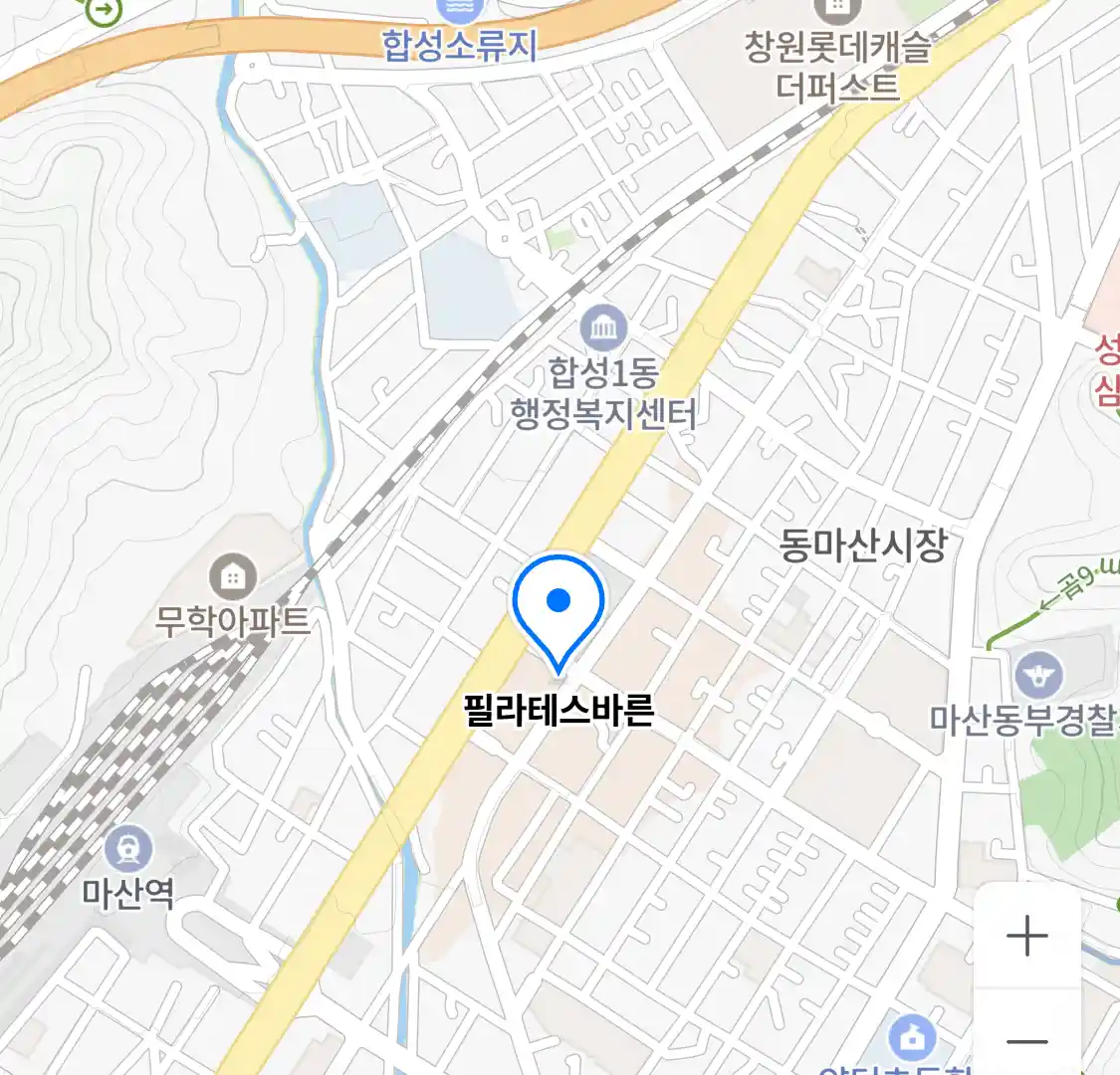 필라테스바른 위치
