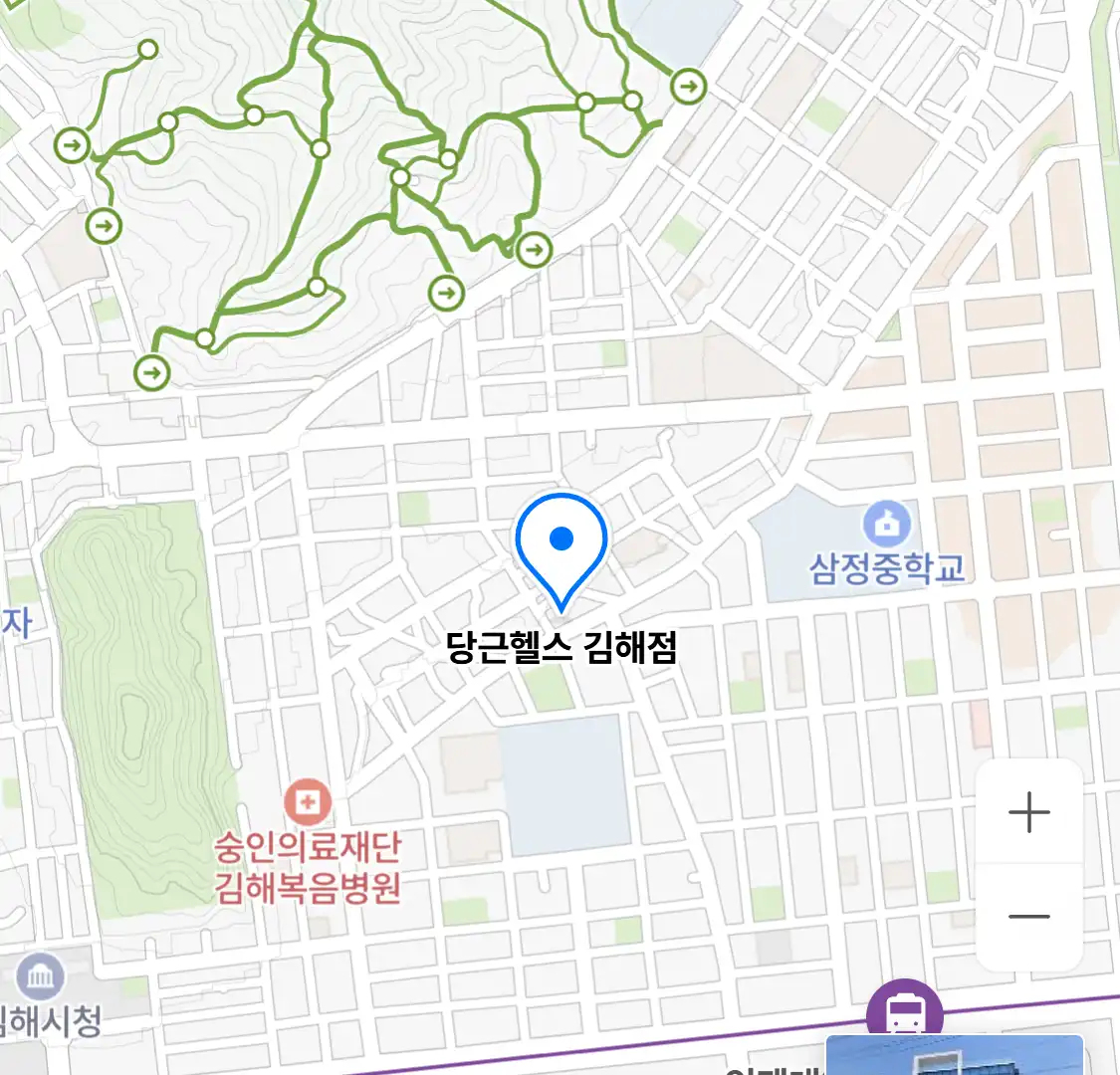 당근헬스 김해점 위치