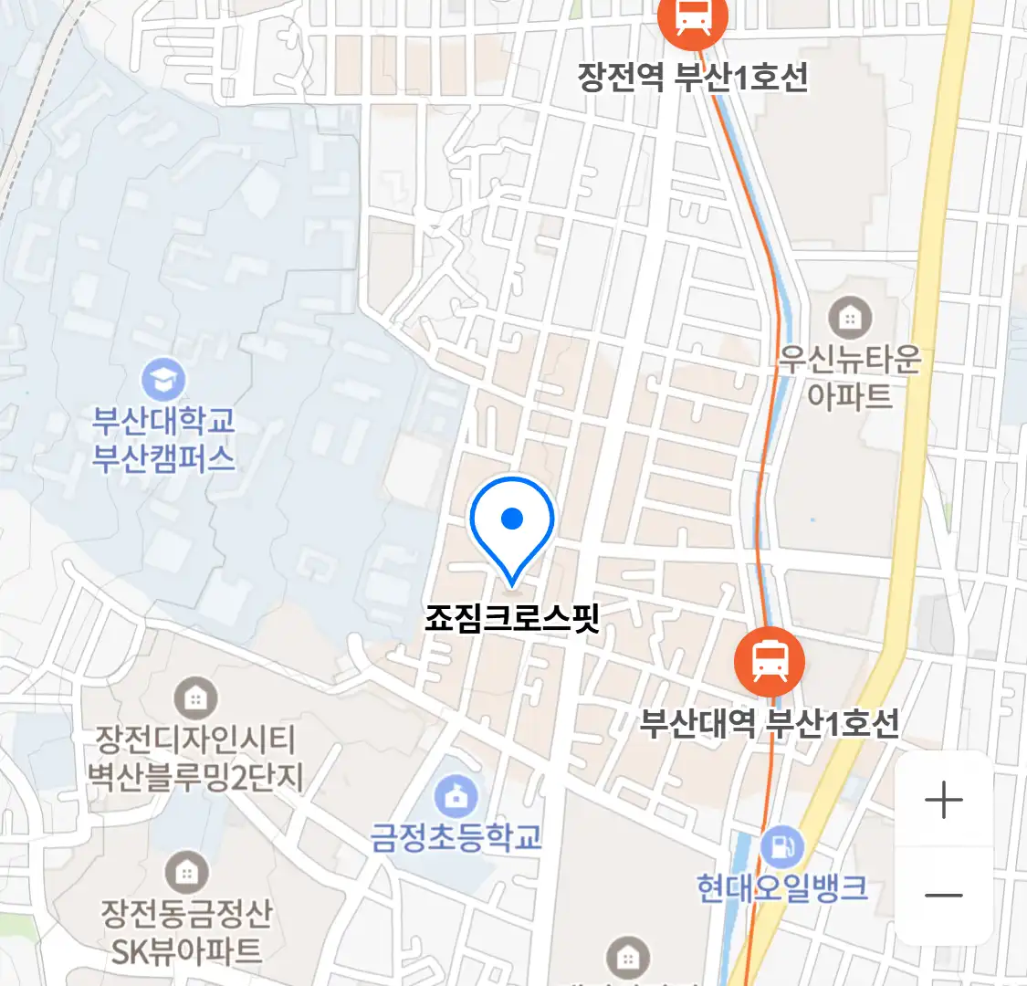 죠짐크로스핏 위치
