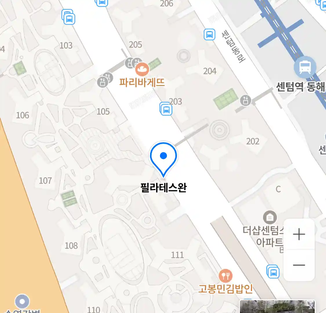필라테스완 지도