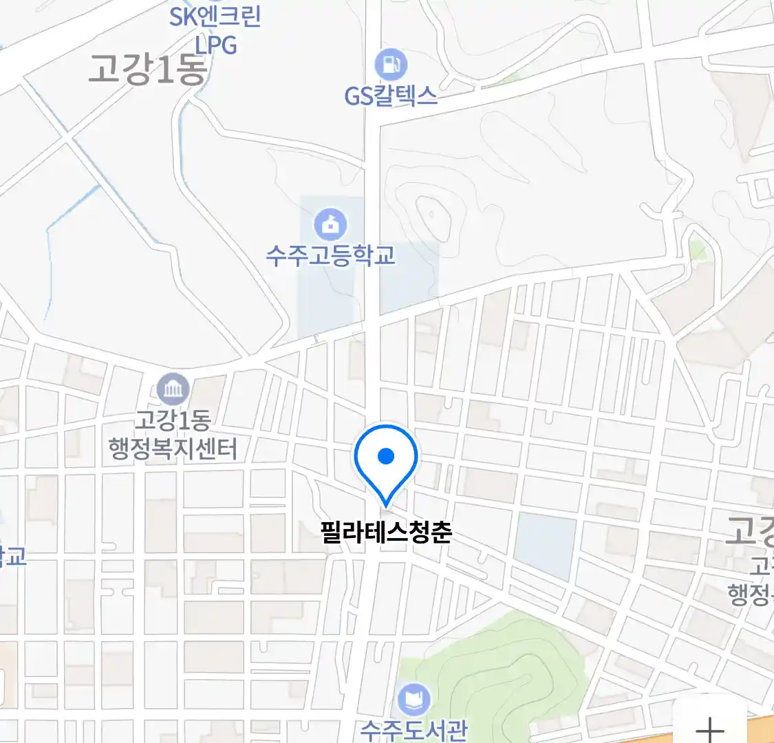 필라테스청춘 위치