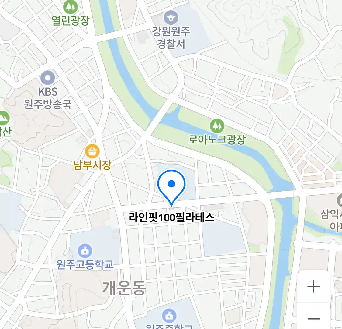 라인핏100필라테스 위치