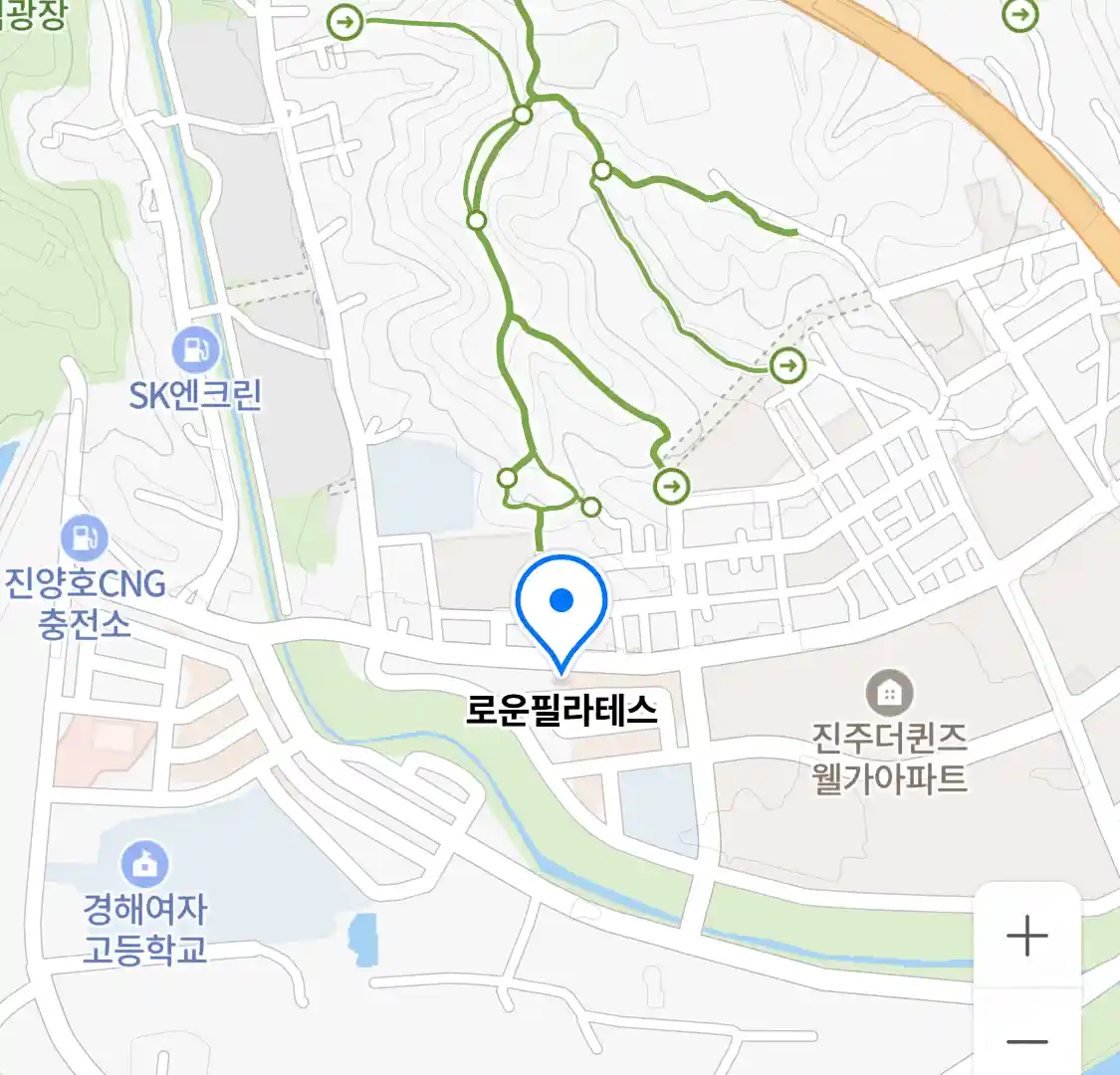 로운필라테스 위치