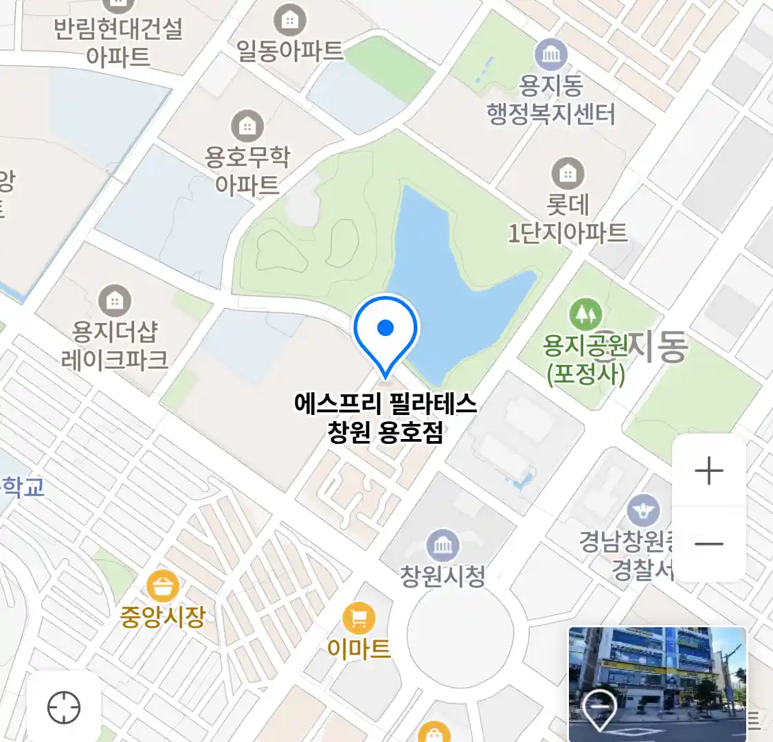 에스프리 필라테스 창원 용호점 위치