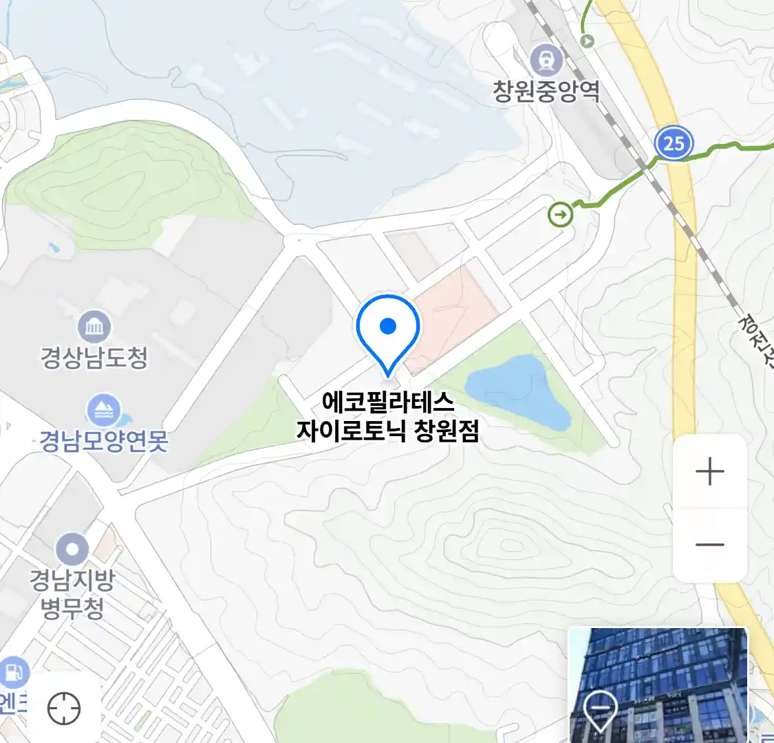 에코필라테스 자이로토닉 창원점 위치