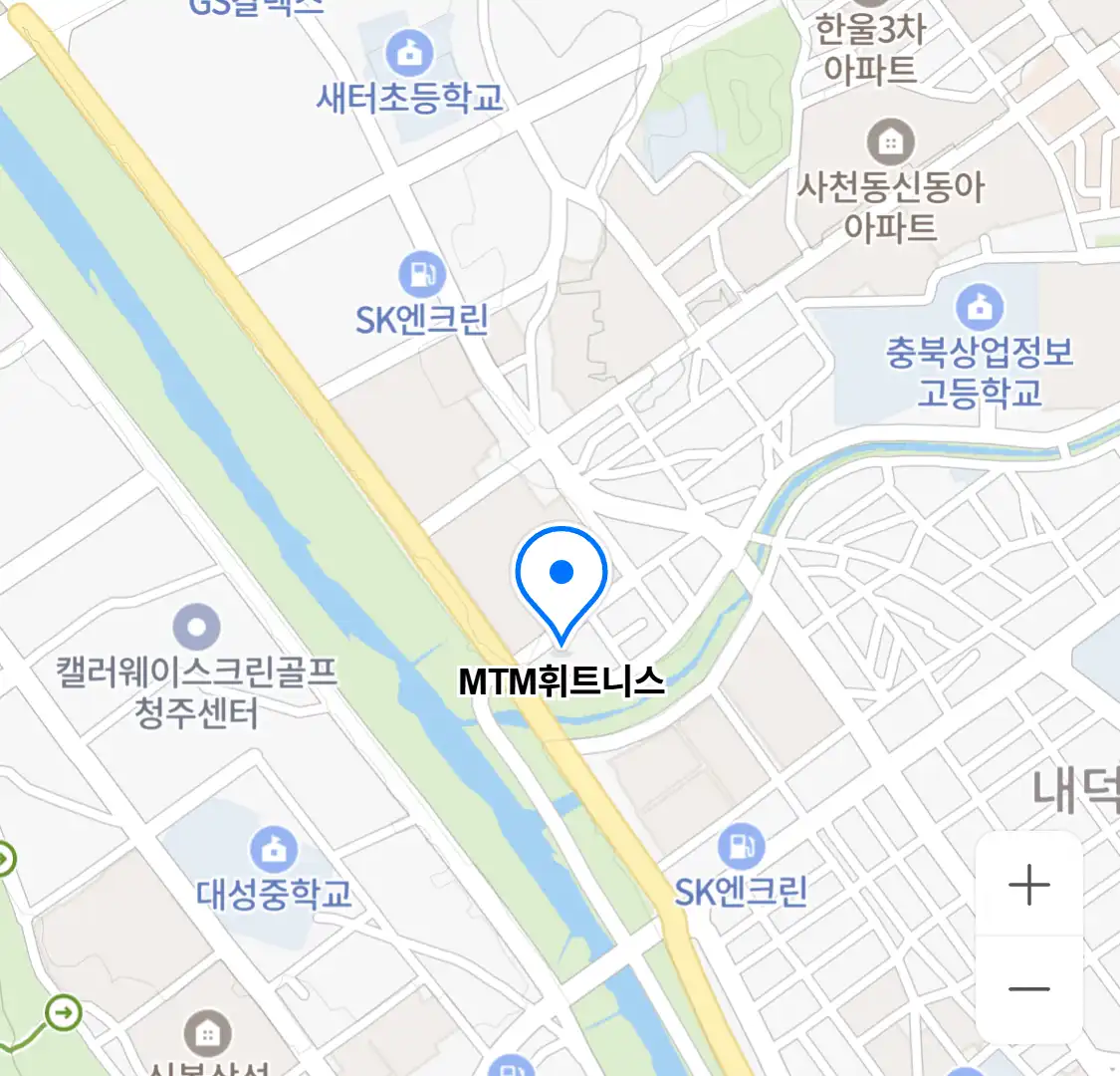 MTM휘트니스 위치