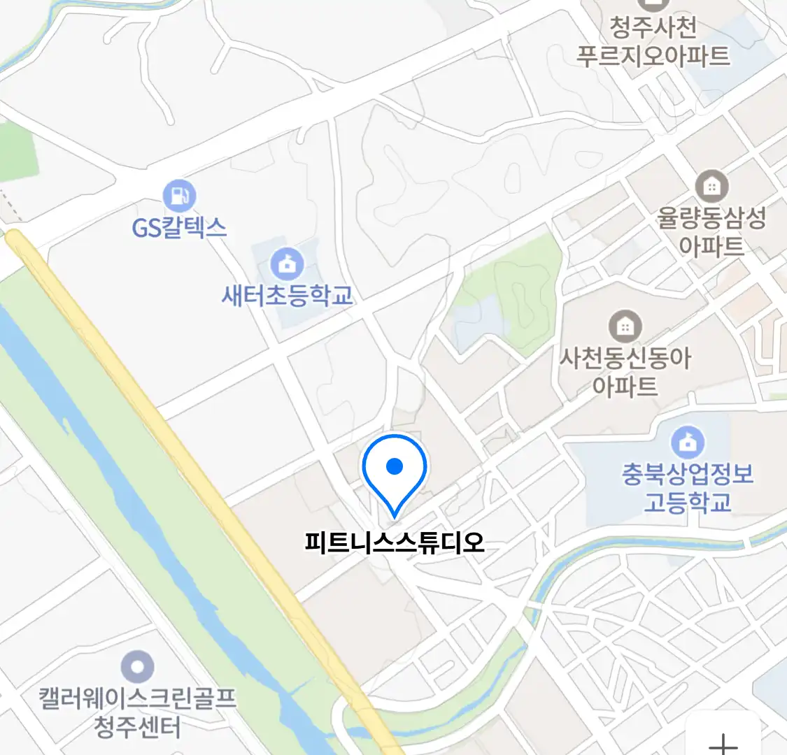 피트니스스튜디오 위치