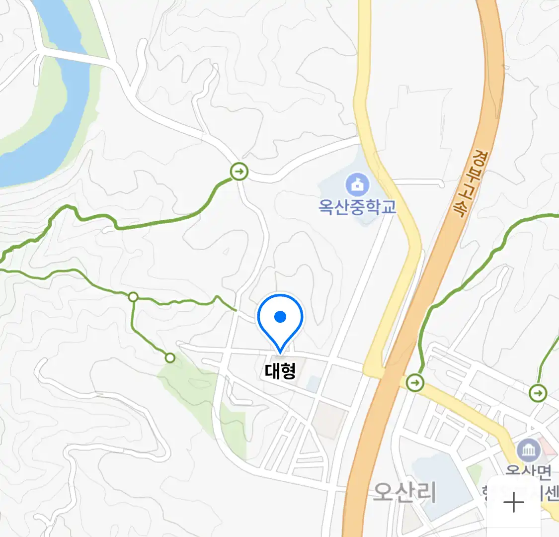 대형 위치