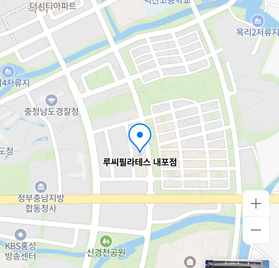 루씨필라테스 내포점 위치