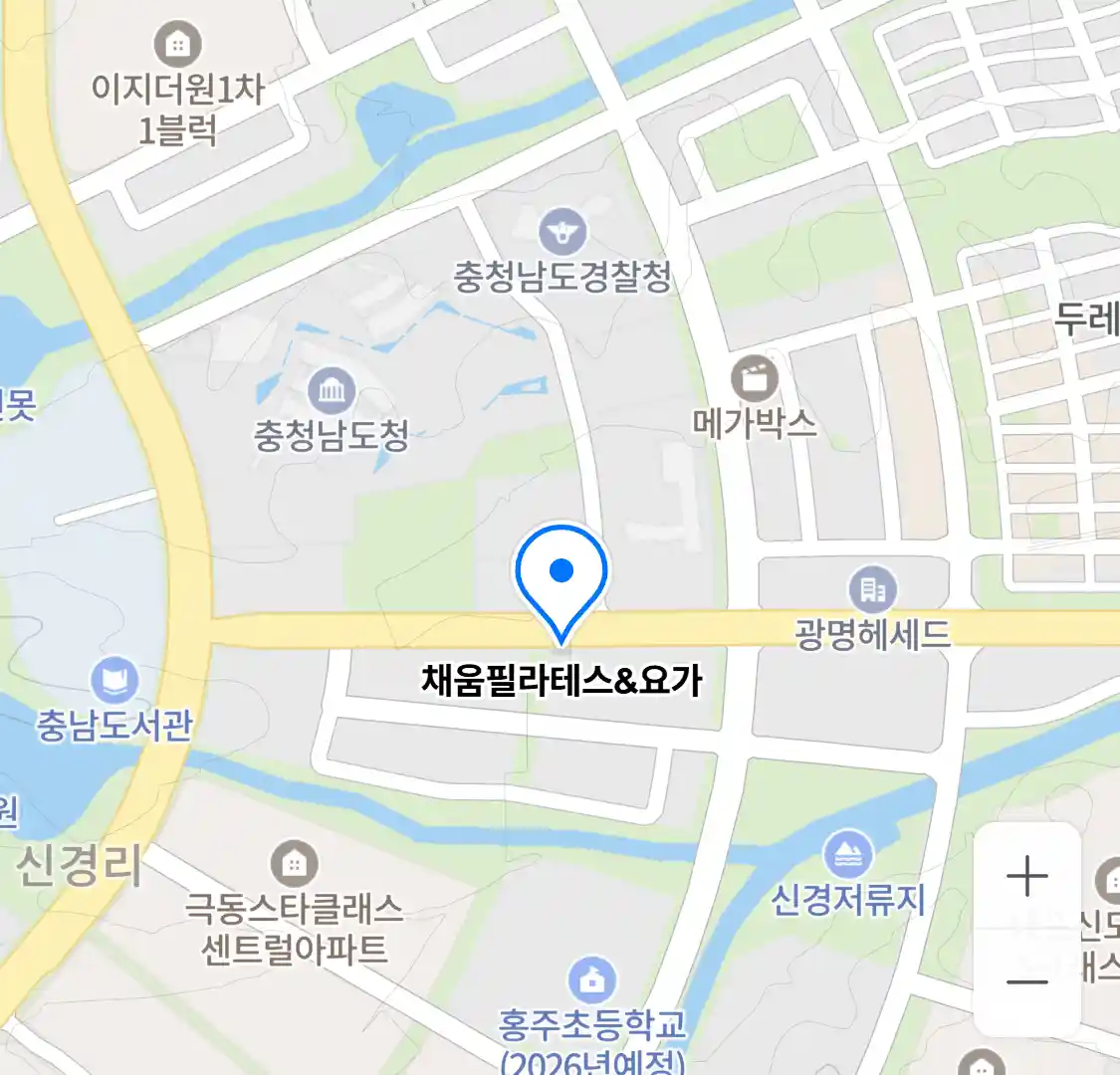 채움필라테스&요가 위치