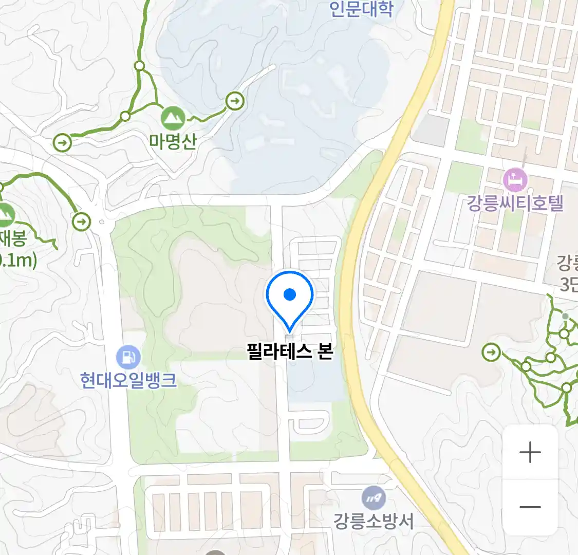 필라테스 본 위치