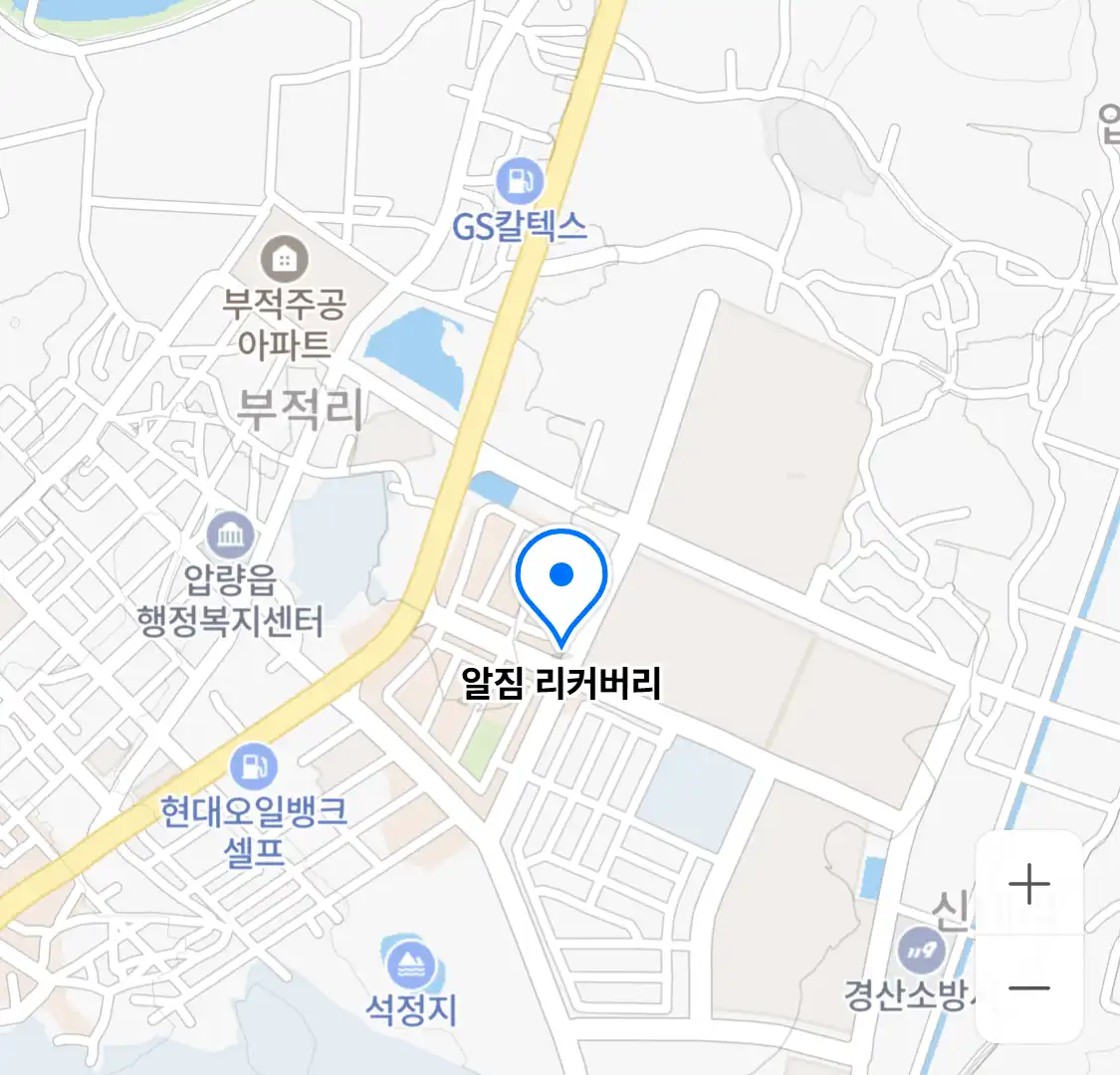 알짐 리커버리 위치