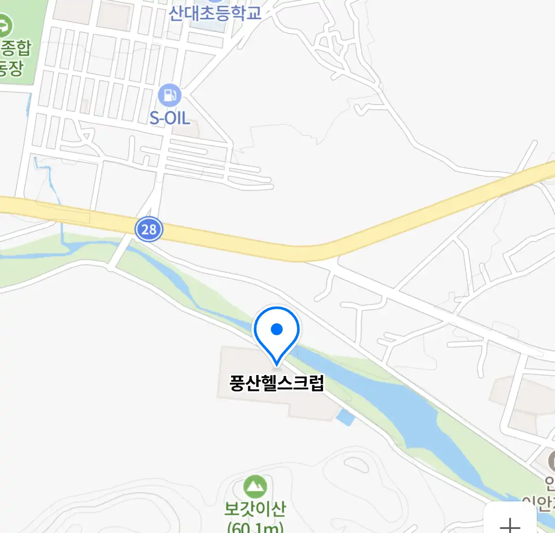 풍산헬스크럽 위치