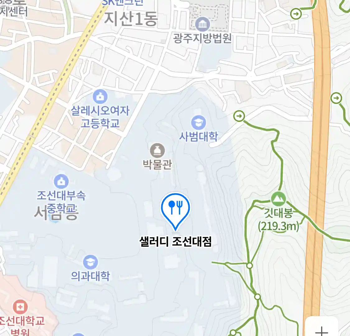 샐러디 조선대점