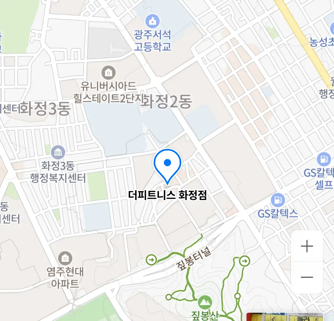 더피트니스 화정점 위치