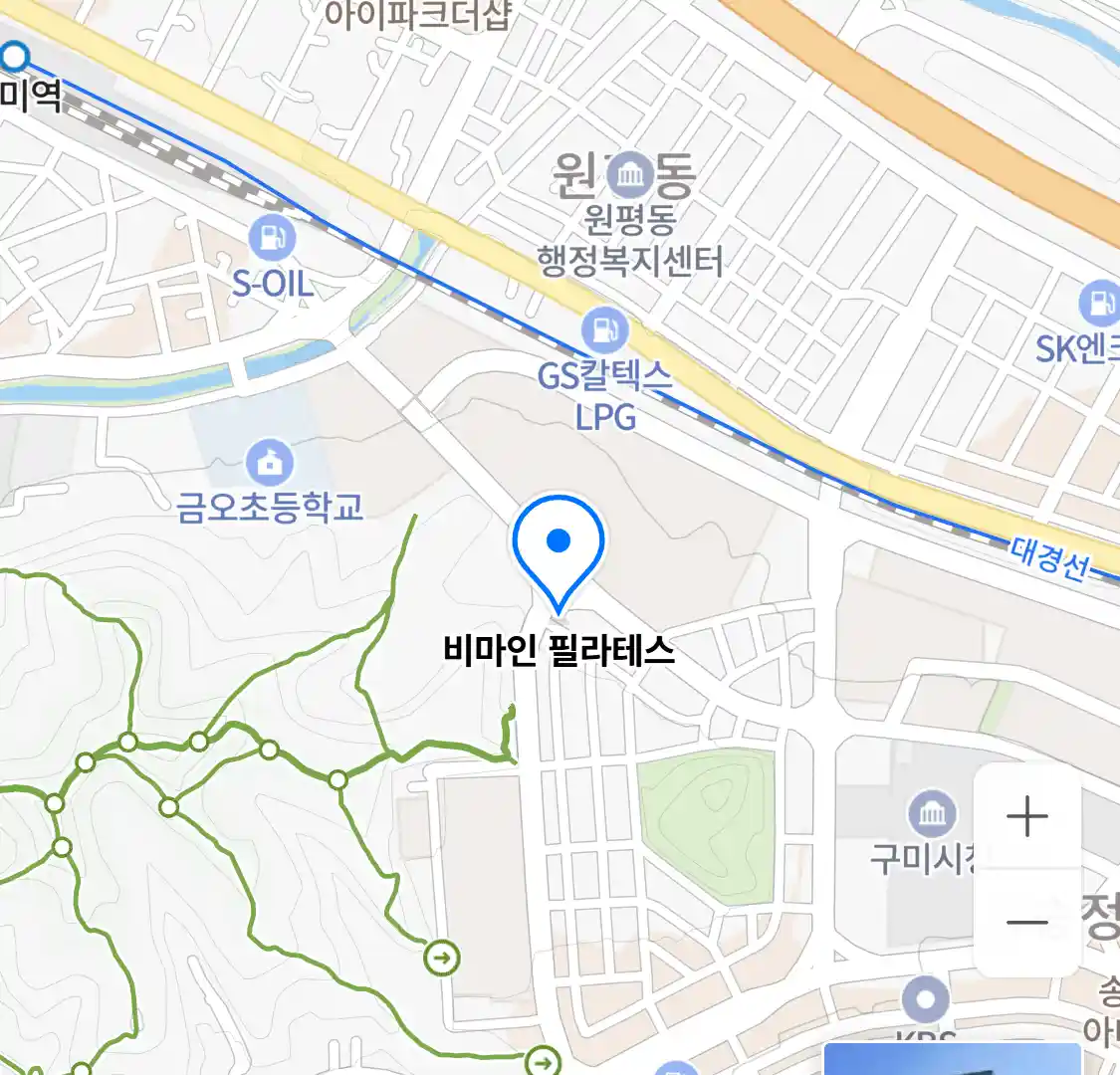 비마인 필라테스 위치