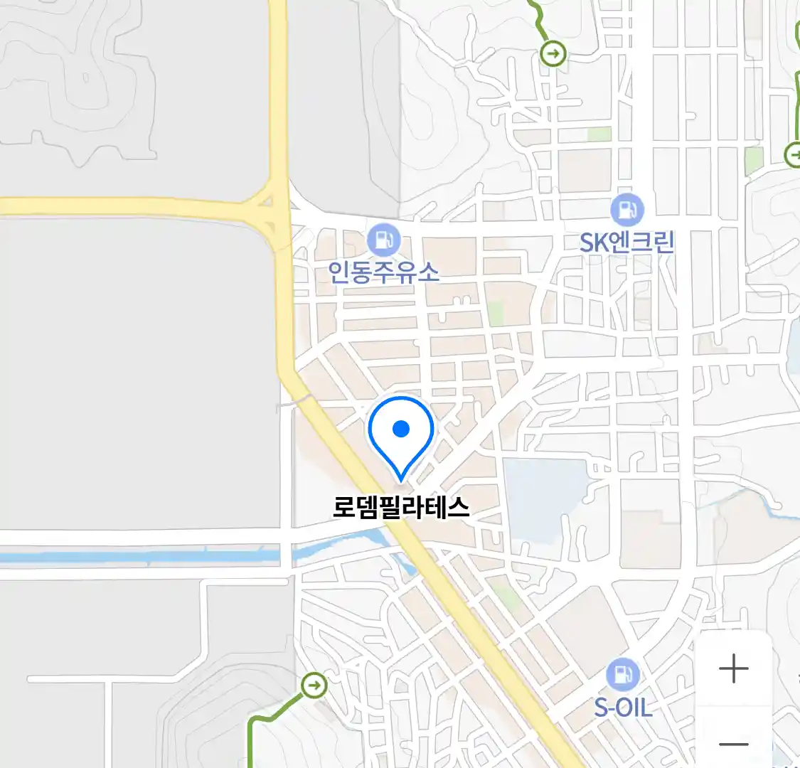 로뎀필라테스 위치