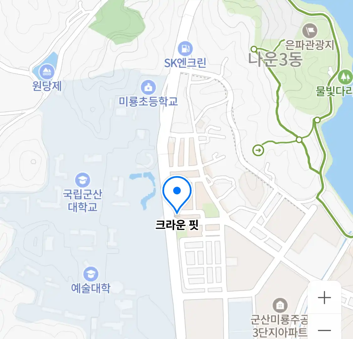 크라운 핏 위치