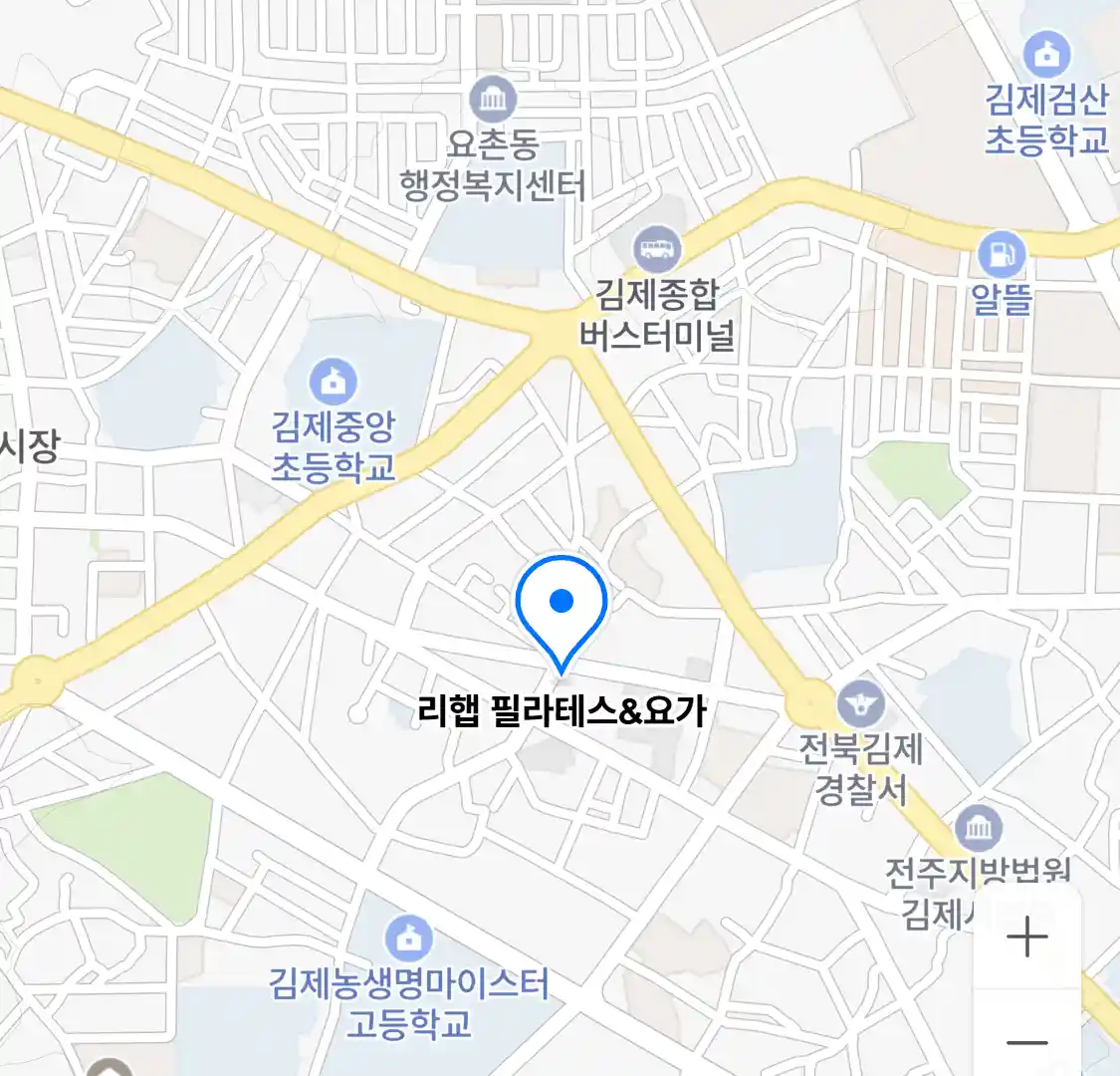 리햅 필라테스&요가 위치
