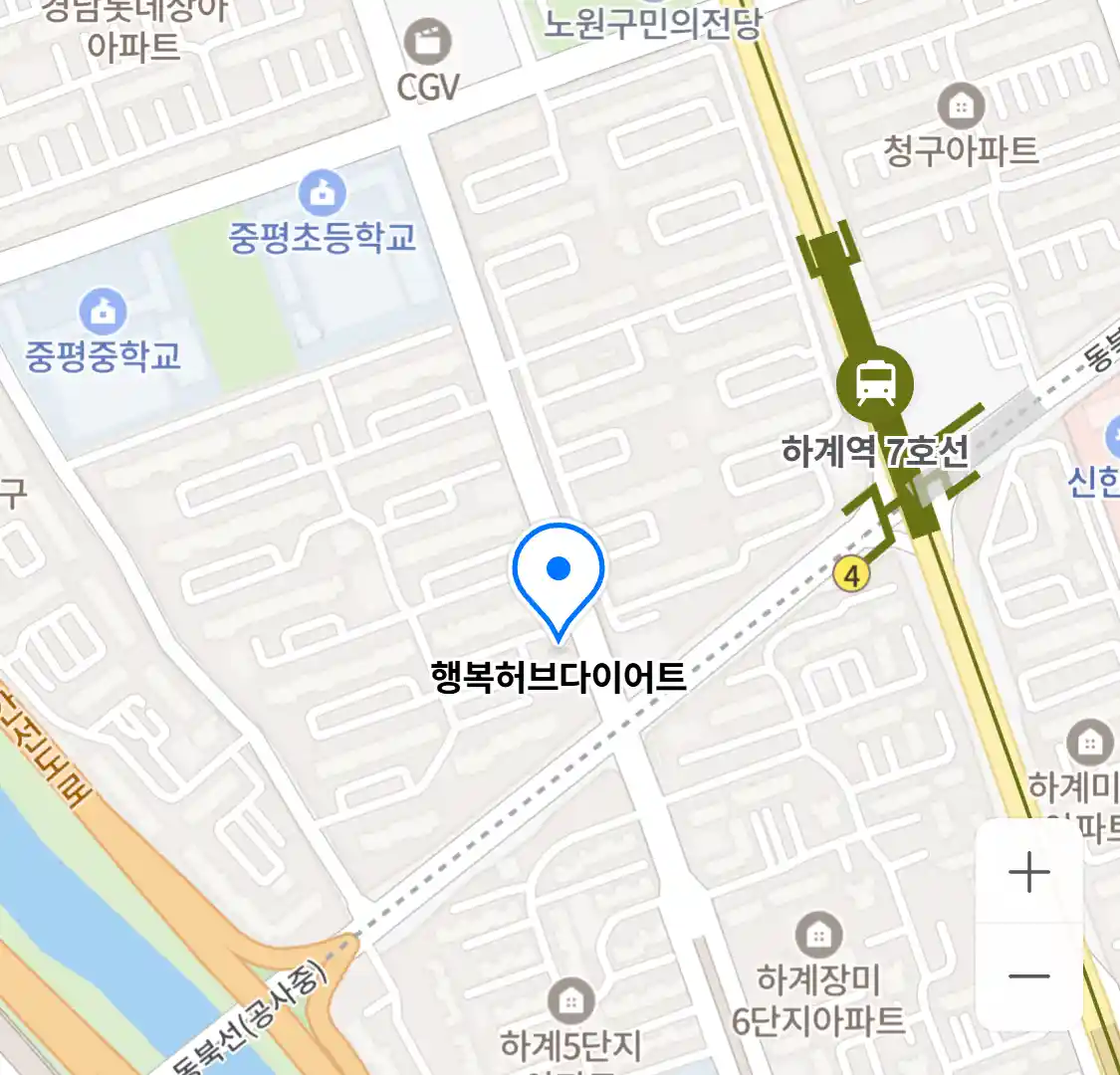 행복허브다이어트 위치