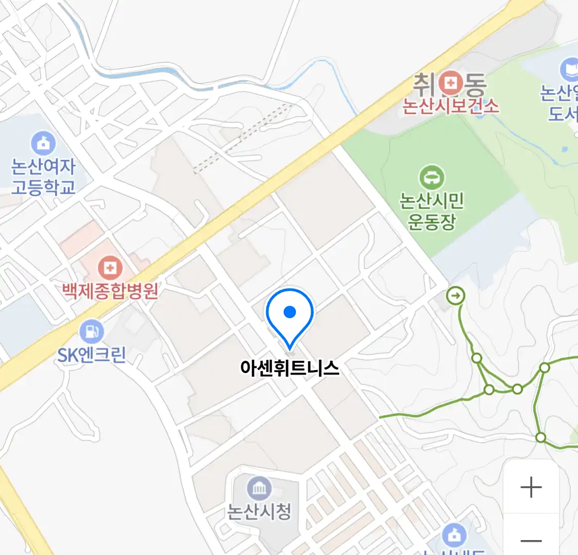 아센휘트니스 위치