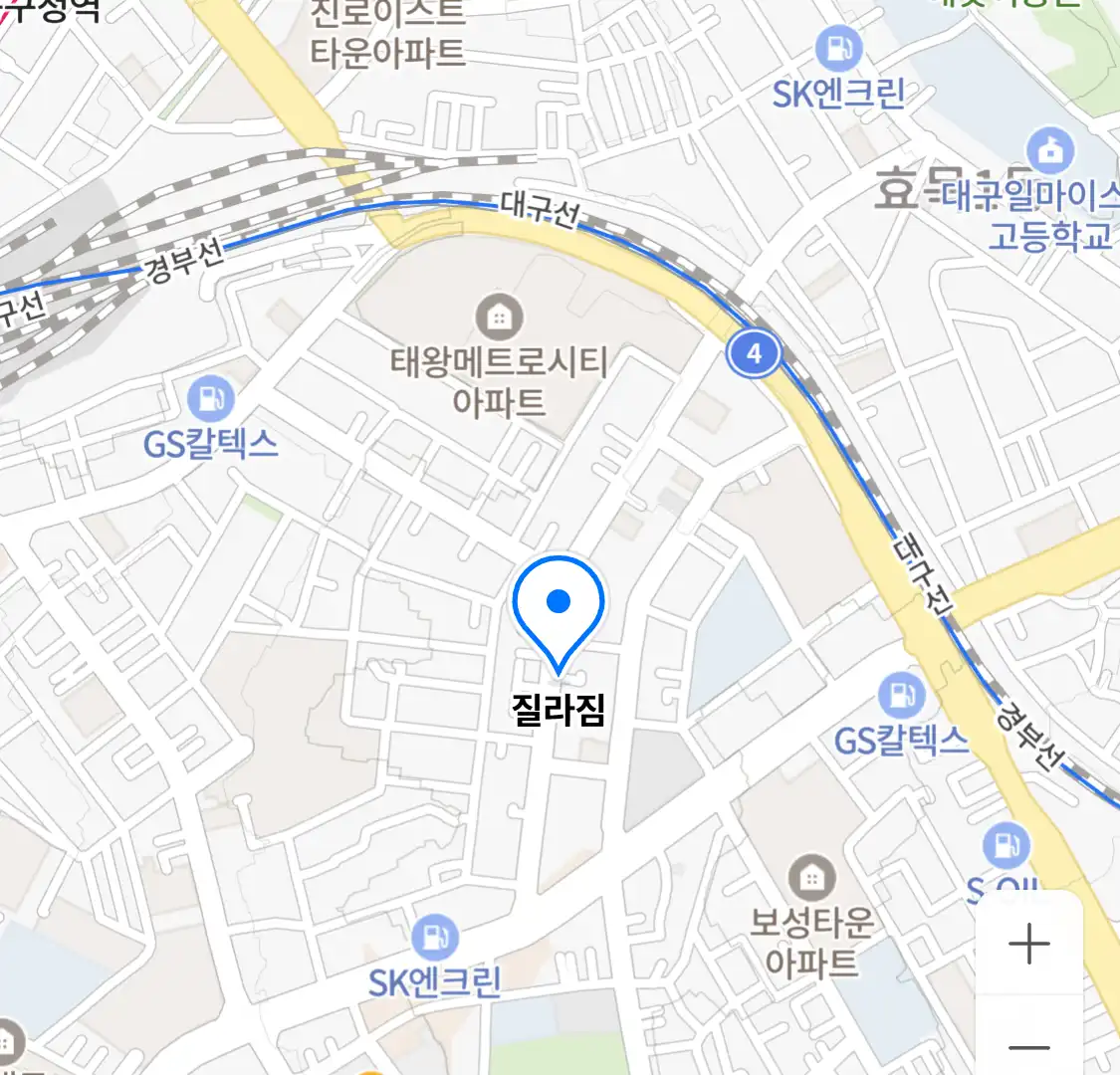 질라짐 위치