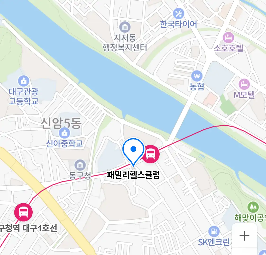 패밀리헬스클럽 위치