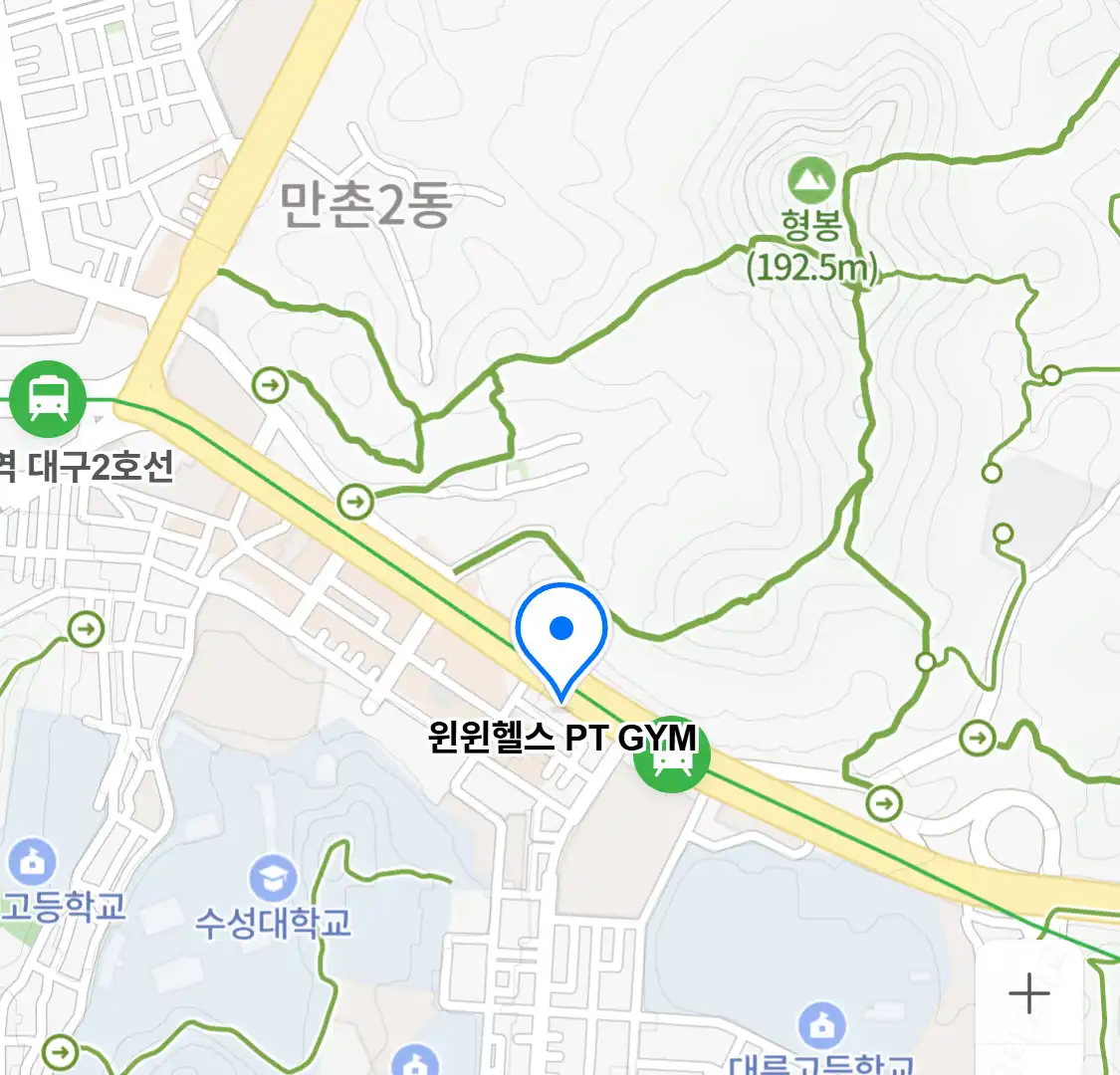 윈윈헬스 PT GYM 위치