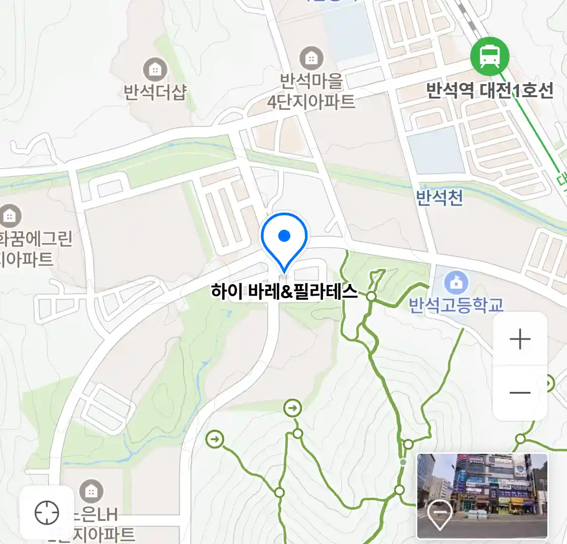 하이 바레&필라테스 위치