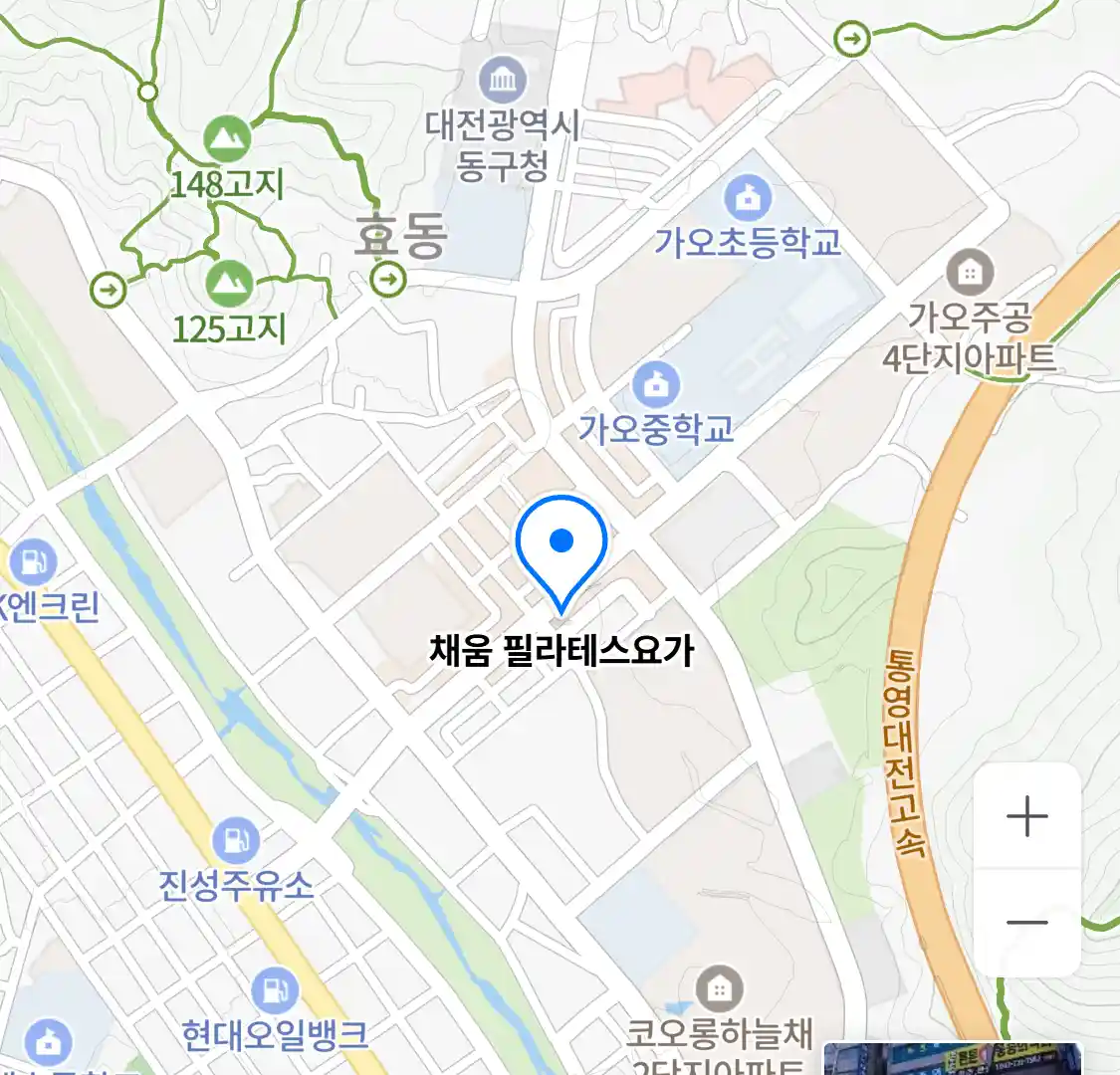채움 필라테스요가 위치