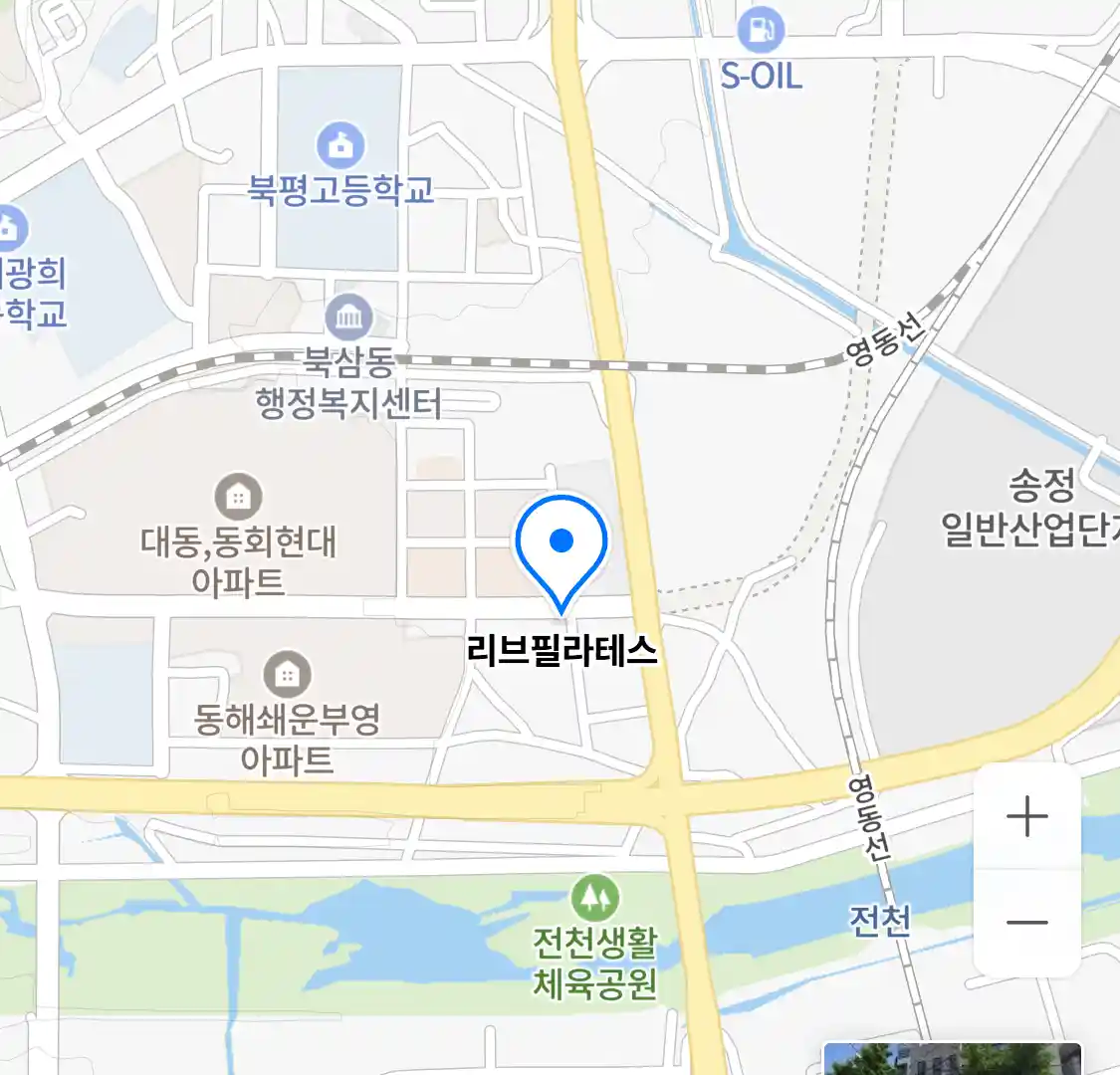 리브필라테스 위치