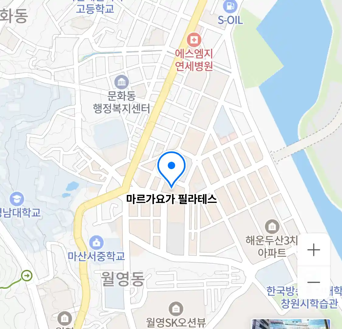 마르가요가 필라테스 위치