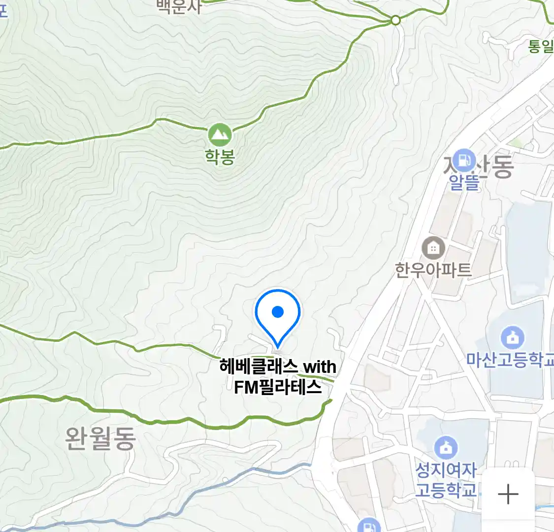 헤베클래스 with FM필라테스 위치