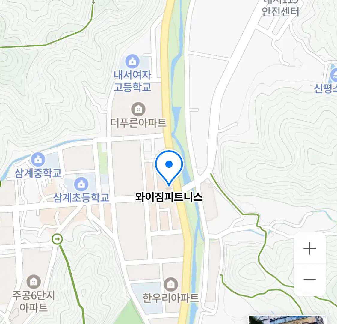 와이짐피트니스 위치
