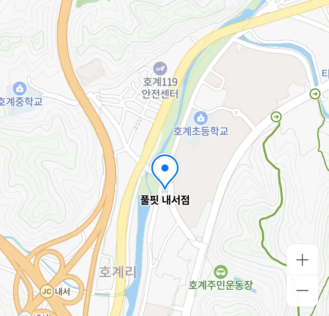 풀핏 내서점 위치
