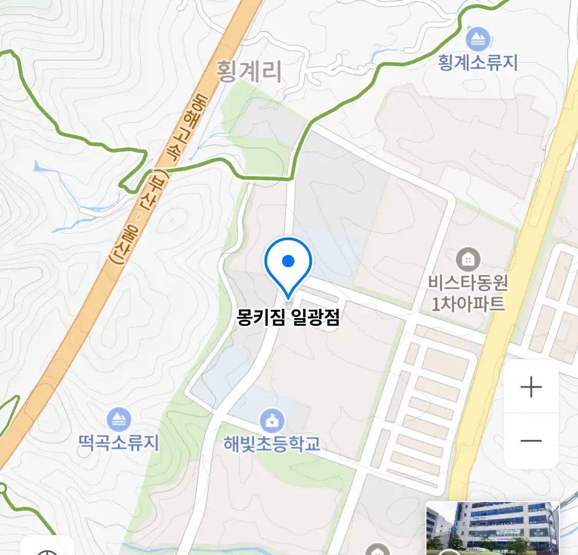 몽키짐 일광점 위치