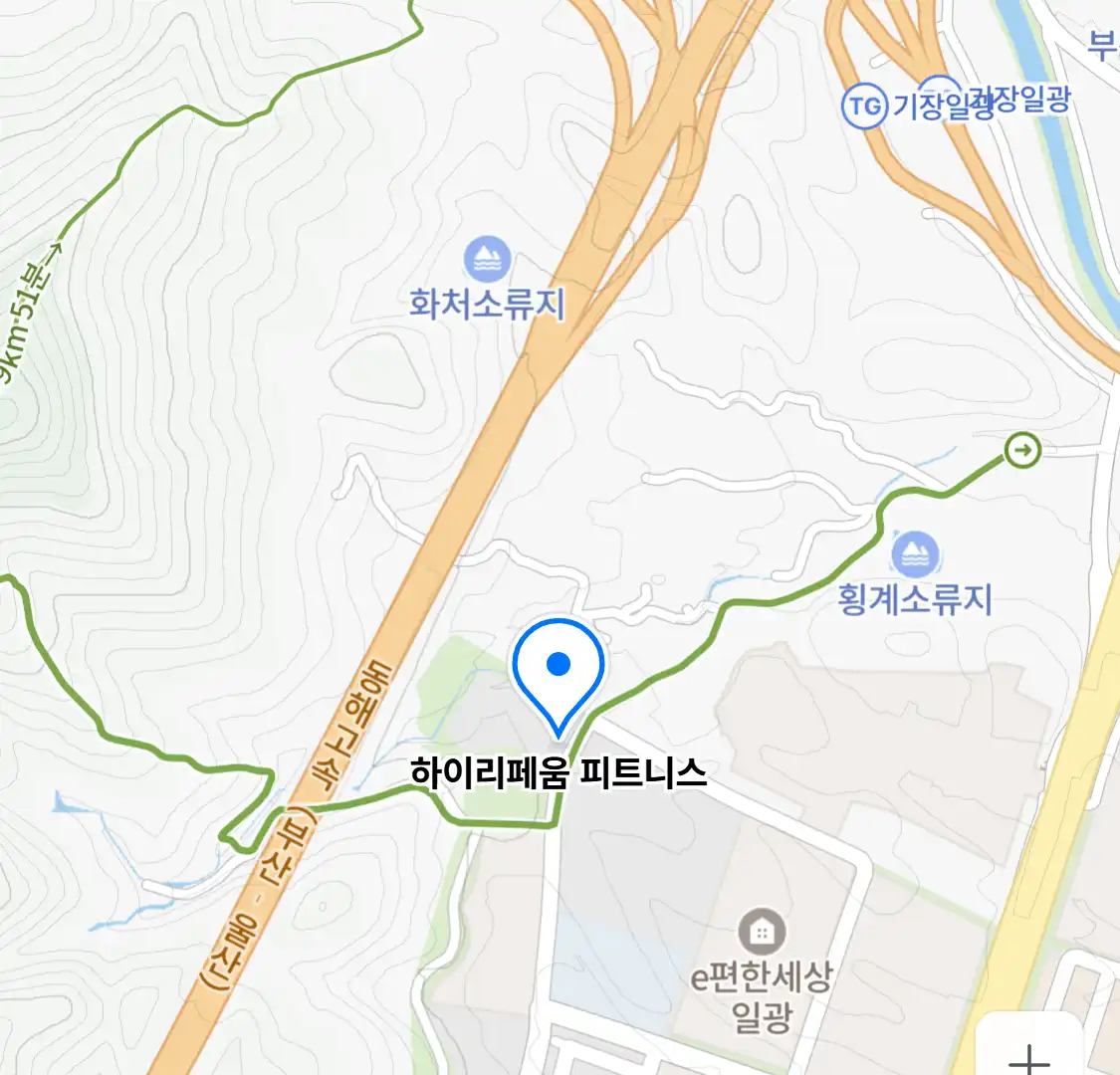 하이리페움 피트니스 위치