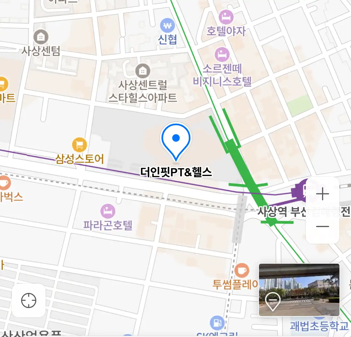 더인핏PT&헬스 위치